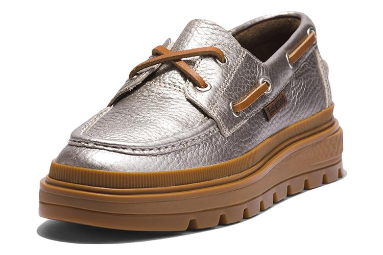 Топсайдеры женские Timberland Ray City EK серебристые, 37.5 EU