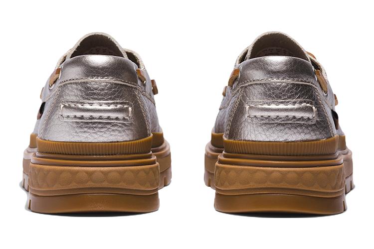 Топсайдеры женские Timberland Ray City EK серебристые, 37.5 EU