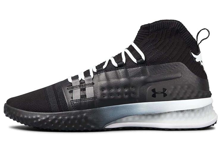 Кроссовки мужские Under Armour The Rock Delta черно-белые, 41 EU
