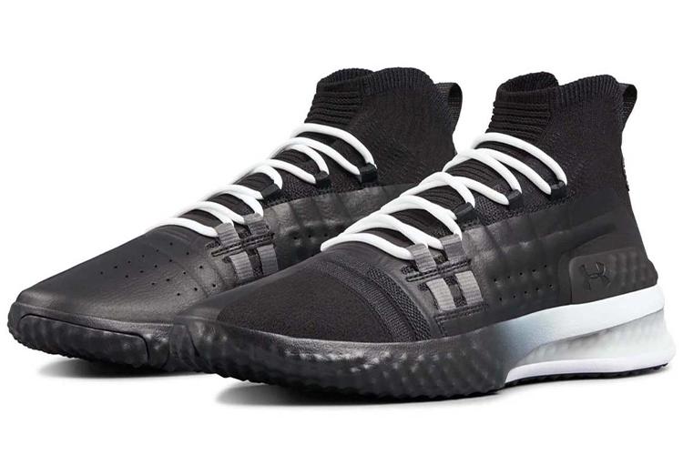 Кроссовки мужские Under Armour The Rock Delta черно-белые, 41 EU