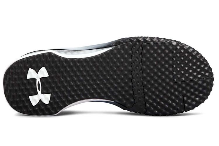 Кроссовки мужские Under Armour The Rock Delta черно-белые, 41 EU