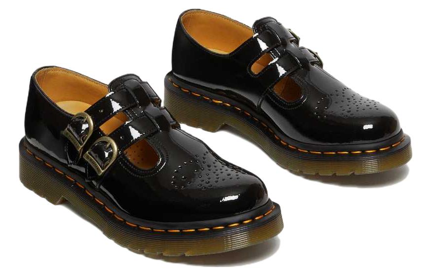 Полуботинки женские Dr.Martens Monk Strap черные, 38 EU