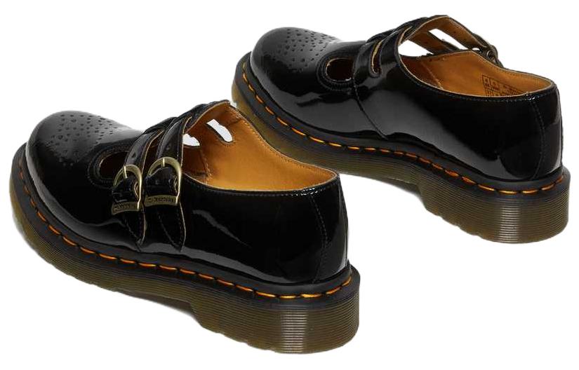 Полуботинки женские Dr.Martens Monk Strap черные, 38 EU