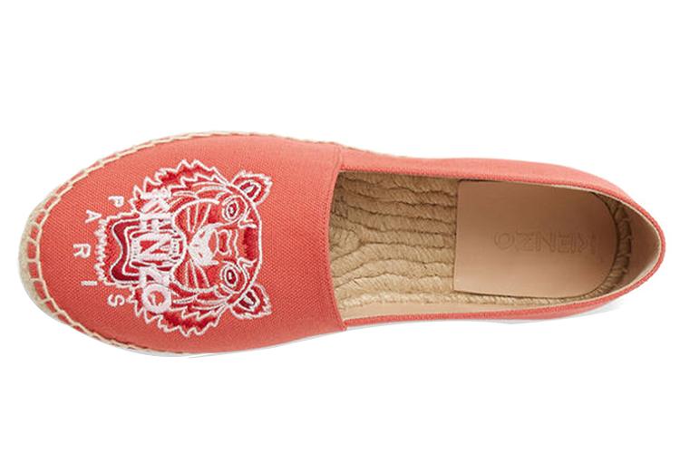 Эспадрильи женские KENZO Tiger Canvas красные, 36 EU