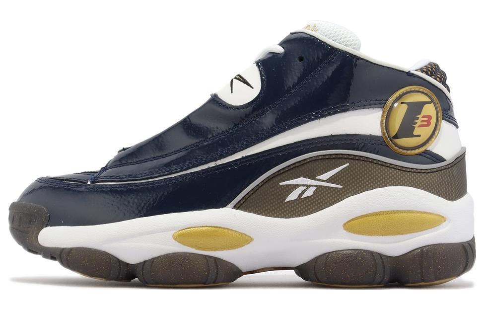 Кроссовки унисекс Reebok The Answer DMX navy-white, 42.5 EU
