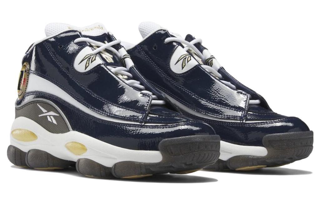 Кроссовки унисекс Reebok The Answer DMX navy-white, 42.5 EU