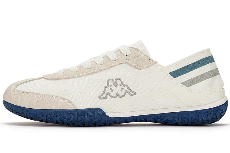 Кроссовки унисекс Kappa Lifestyle Shoes белые и синие, 41 EU