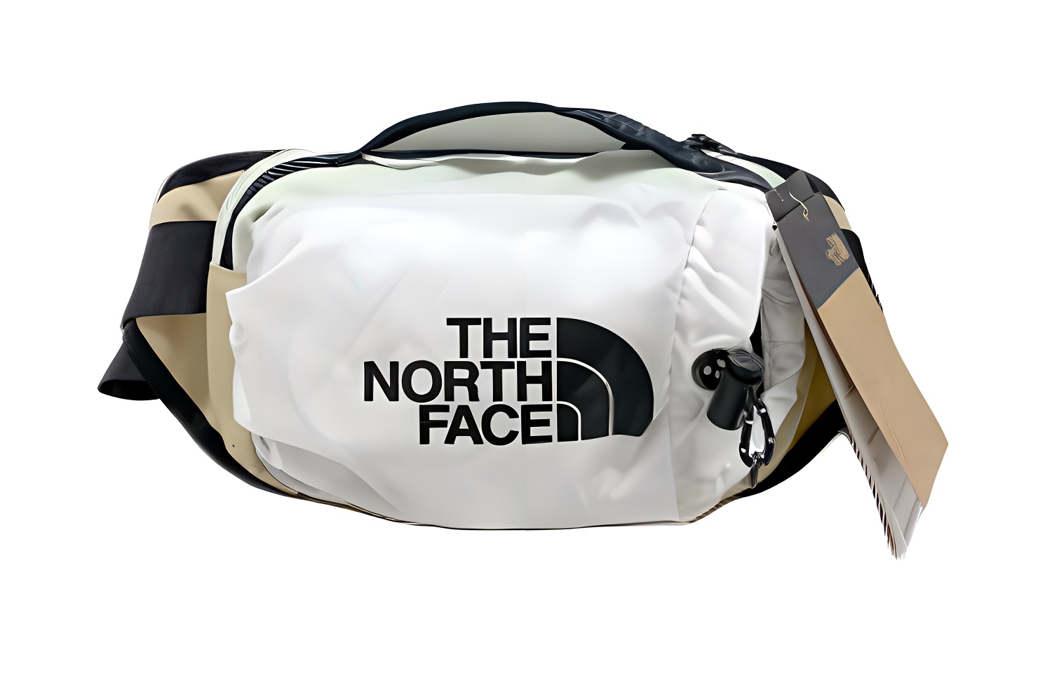 Сумка унисекс THE NORTH FACE 5.1L белая и хаки, Large EU