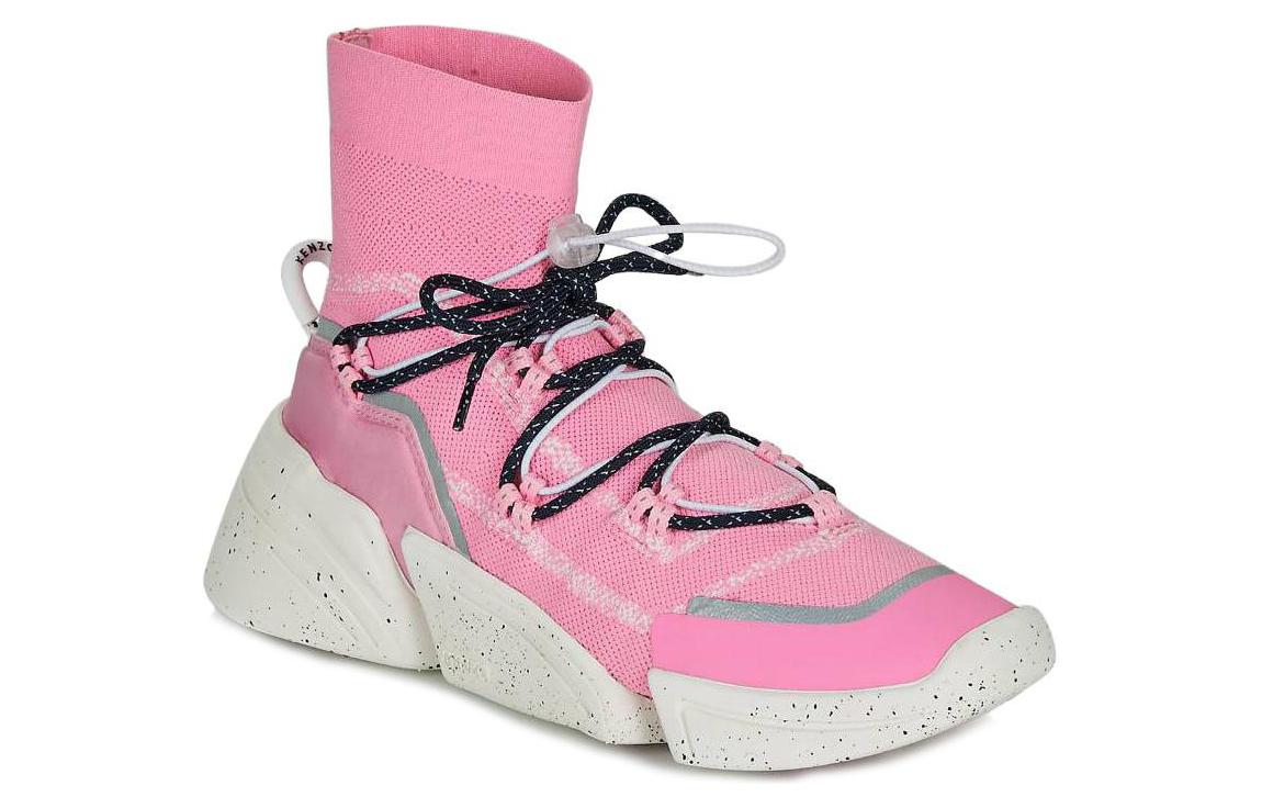 Высокие кроссовки женские KENZO F962SN450F65.32 розовые, 36 EU