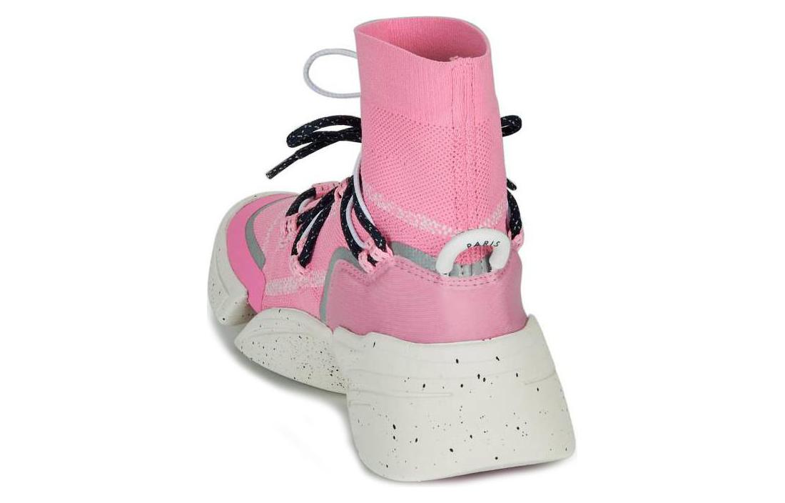 Высокие кроссовки женские KENZO F962SN450F65.32 розовые, 36 EU