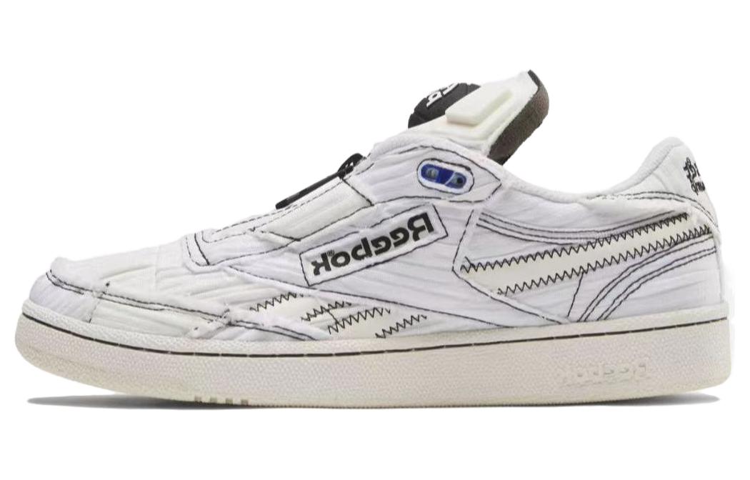 Кеды унисекс Reebok Club C 85 Pump белые, 42 EU