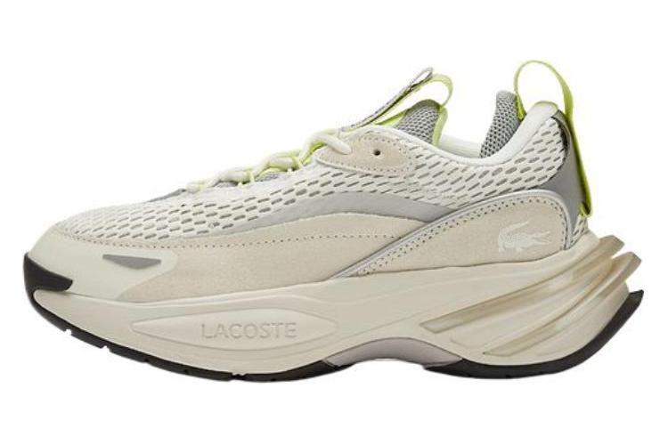 Кроссовки женские LACOSTE 46SFA0100-6D2 бежевые, 35.5 EU