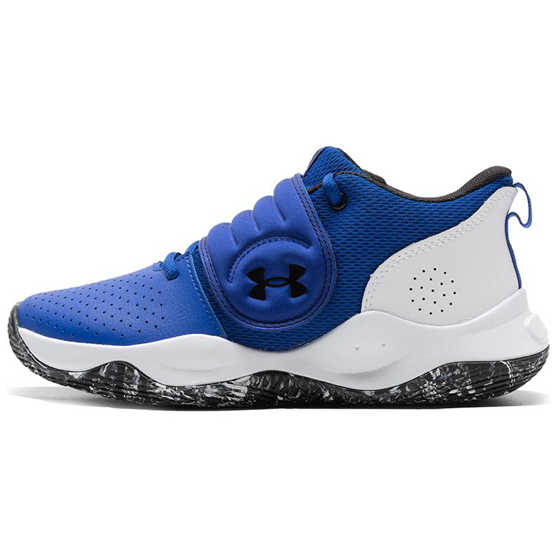 Кроссовки унисекс Under Armour Zone Bb Gs синие, 38 EU