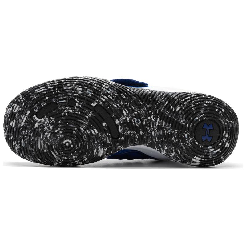 Кроссовки унисекс Under Armour Zone Bb Gs синие, 38 EU