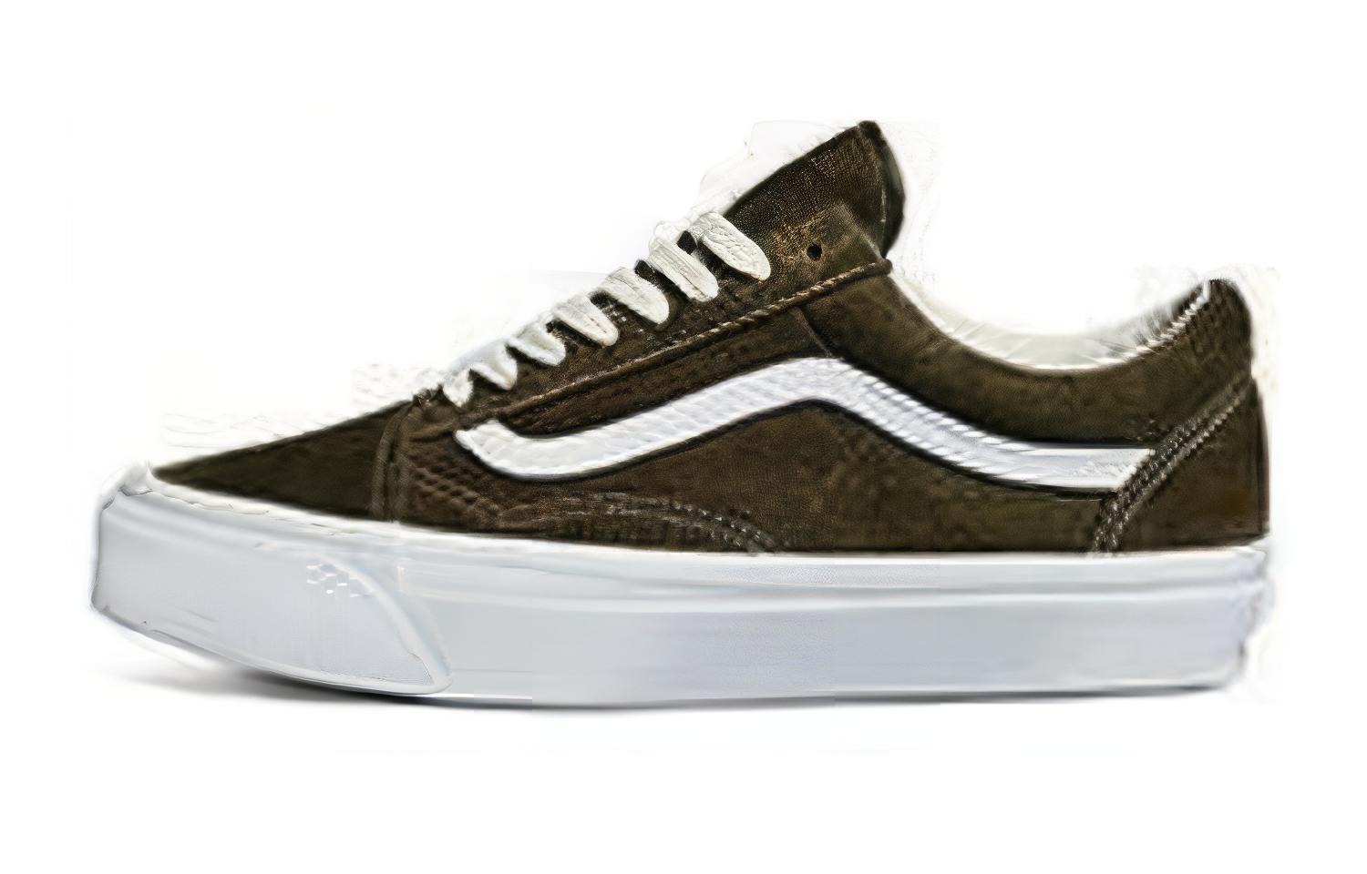 Кеды унисекс Vans Old Skool серые, 35 EU