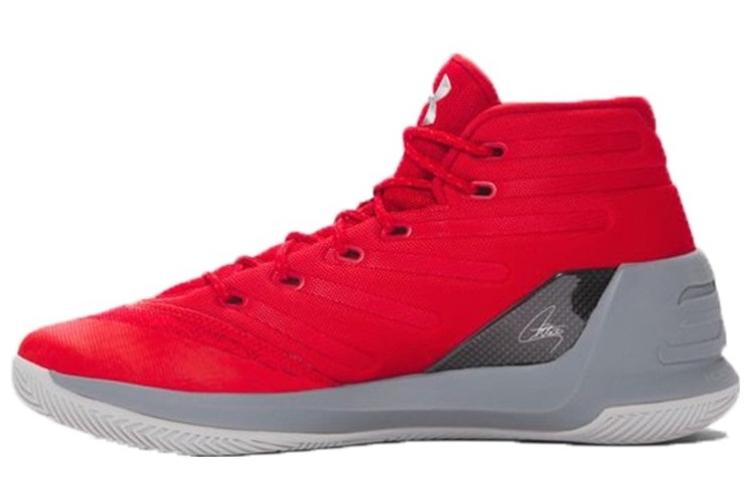 Кроссовки унисекс Under Armour Ua Curry 3 Davidson красные, 44.5 EU