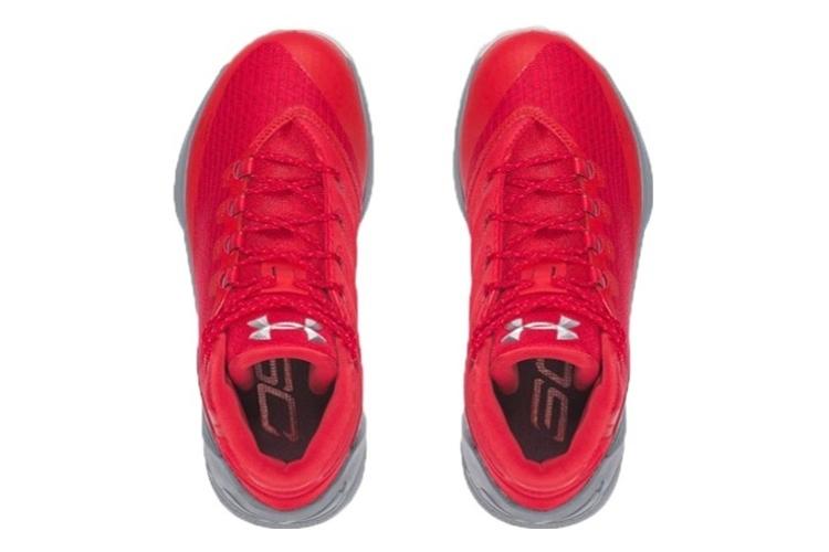 Кроссовки унисекс Under Armour Ua Curry 3 Davidson красные, 44.5 EU