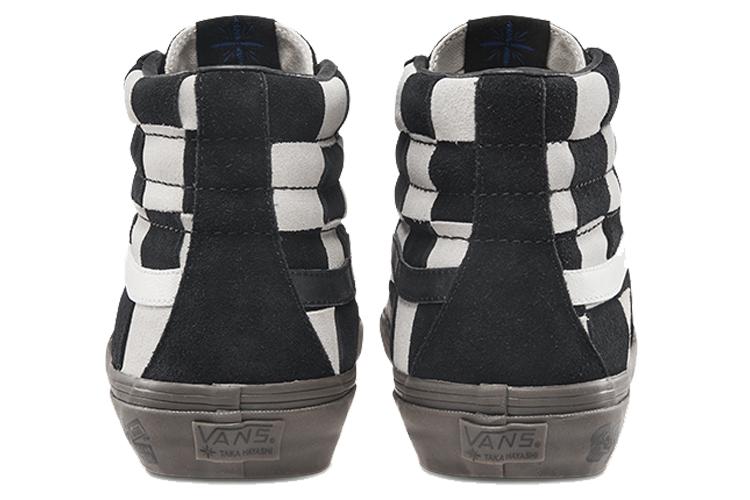 Кеды унисекс Vans Sk8-Hi LX Checkerboard черные, 40.5 EU