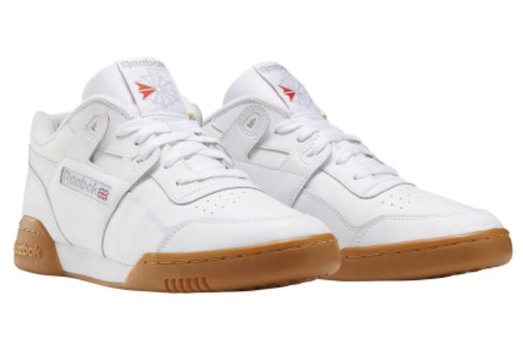 Кроссовки мужские Reebok Workout Plus белые, 40 EU