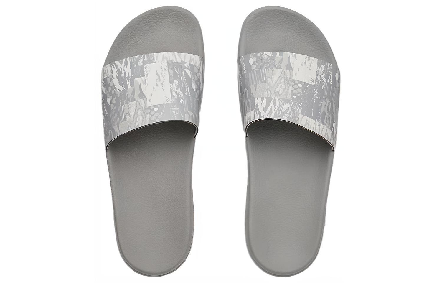 Шлепанцы унисекс Under Armour Core Remix Striker Hui серые, 45 EU