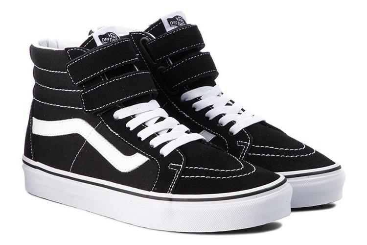 Кеды унисекс Vans Sk8 Hi Reissue V черные, 35 EU