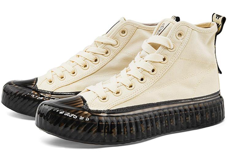 Кеды унисекс Kappa K0AW5VS15-024A белые и черные, 37 EU