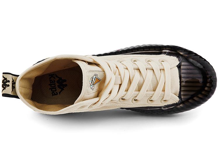 Кеды унисекс Kappa K0AW5VS15-024A белые и черные, 37 EU