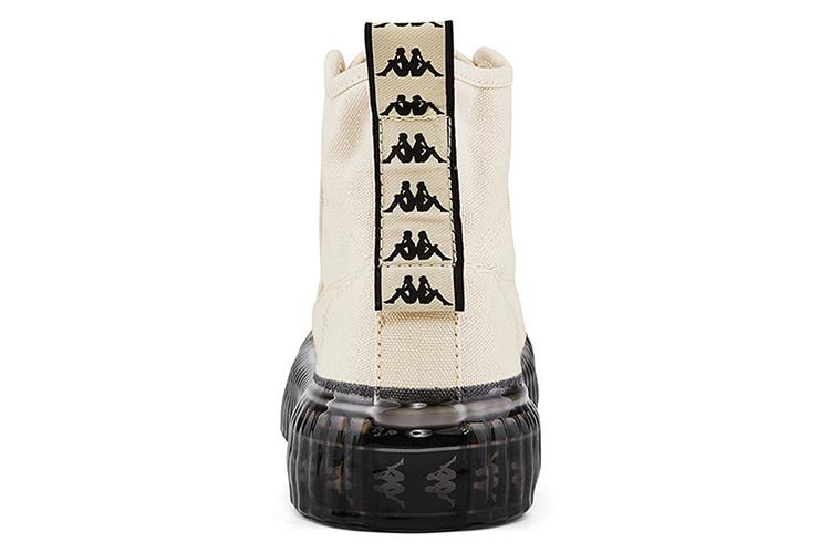 Кеды унисекс Kappa K0AW5VS15-024A белые и черные, 37 EU