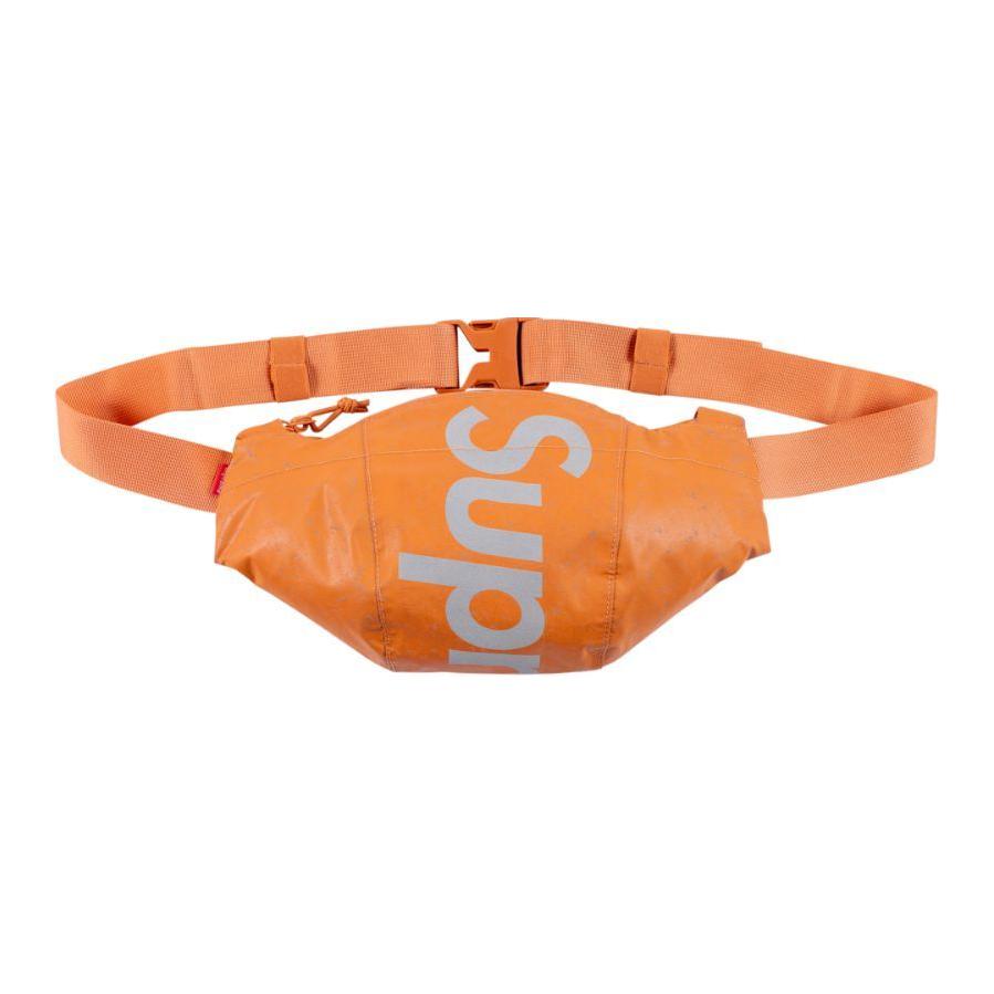 Сумка унисекс Supreme SUP-FW20-328, оранжевая/красная/черная/синяя, цвет: blue