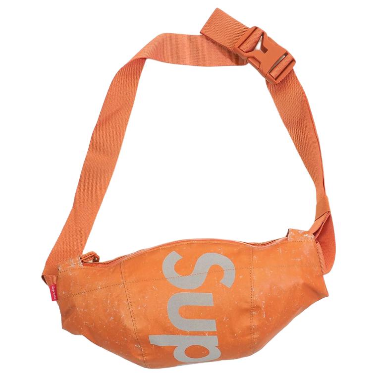 Сумка унисекс Supreme SUP-FW20-328, оранжевая/красная/черная/синяя, цвет: blue