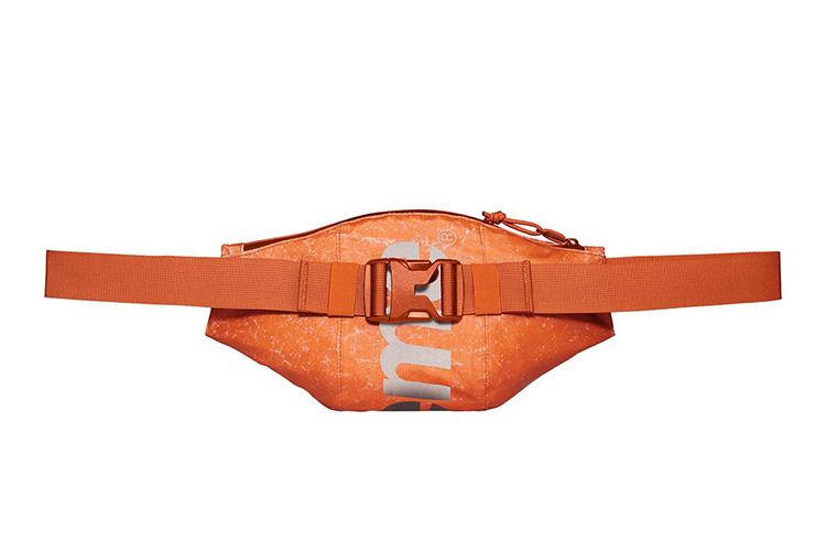 Сумка унисекс Supreme SUP-FW20-328, оранжевая/красная/черная/синяя, цвет: blue