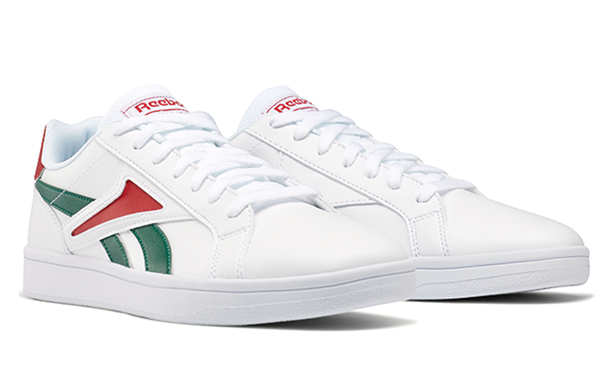 Кроссовки унисекс Reebok Royal Complete 2 SE белые, зелёные, красные, 37.5 EU