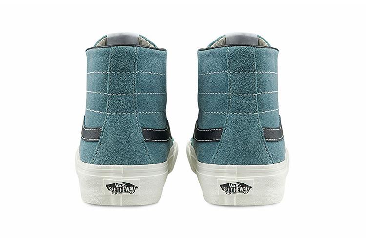 Кроссовки унисекс Vans SK8 Hi Decon SF зеленые/черные, 35 EU