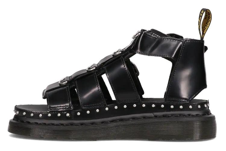 Сандалии женские Dr.Martens 26566001 черные-серебристые, 37 EU