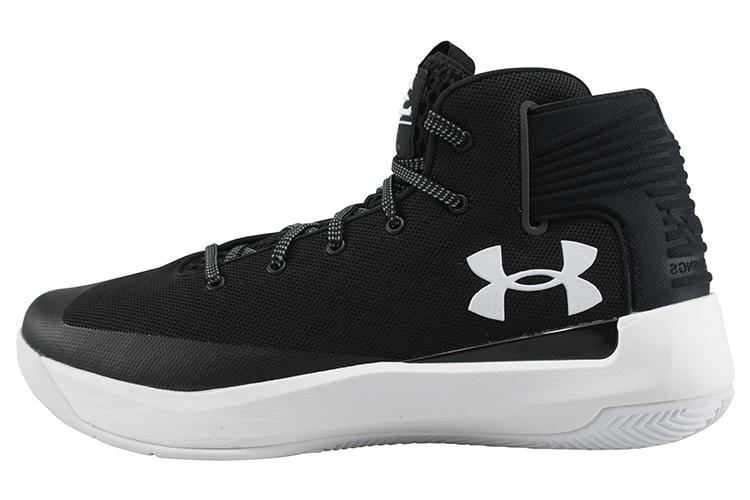 Баскетбольные кроссовки мужские Under Armour Curry 3Zer0 черные