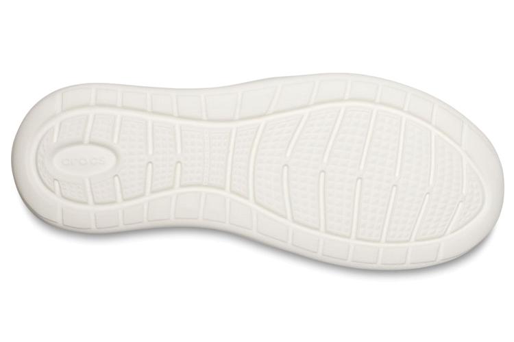 Кроссовки женские Crocs LiteRide Casual Shoes черно-белые, 34-35 EU