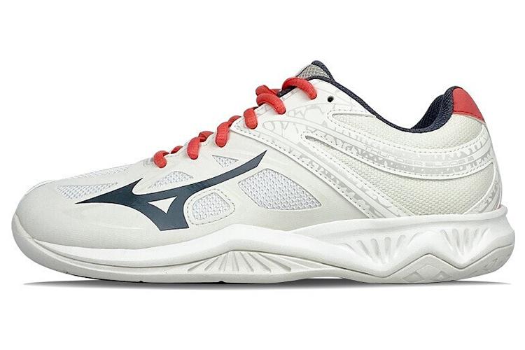 Кроссовки женские Mizuno Thunder Blade 2 белые, красные, серые, 44 EU