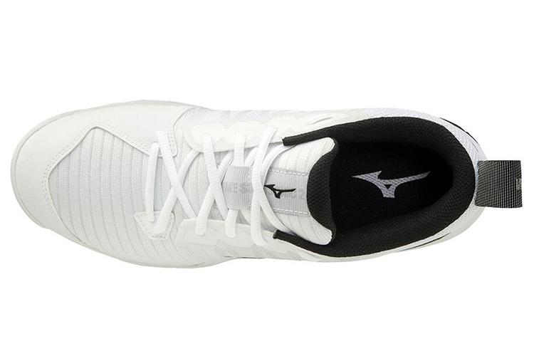 Кроссовки унисекс Mizuno Wave Supersonic 2 белые черные, 41 EU