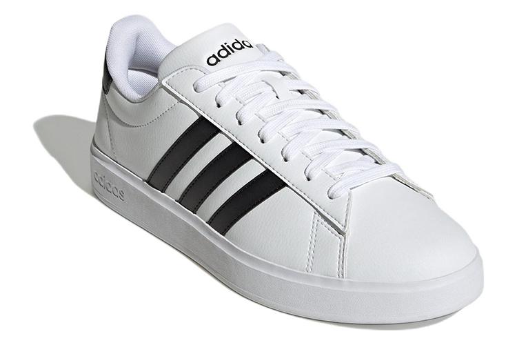 Кеды унисекс Adidas Grand Court 2.0 белые, 36 2/3 EU