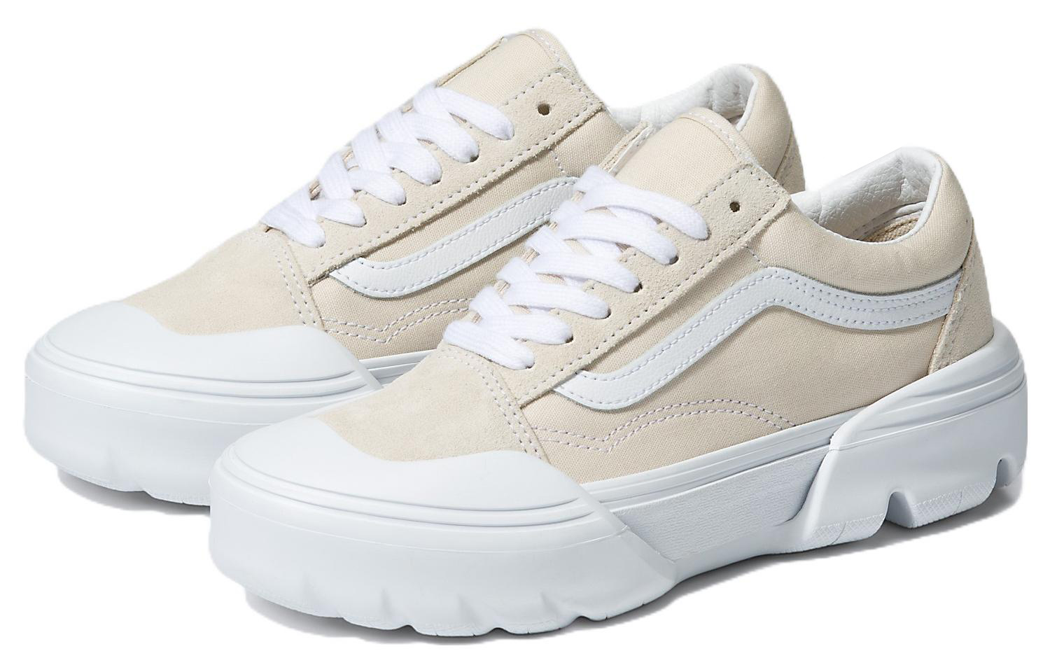 Кеды унисекс Vans Old Skool Modular cream white, 37 EU
