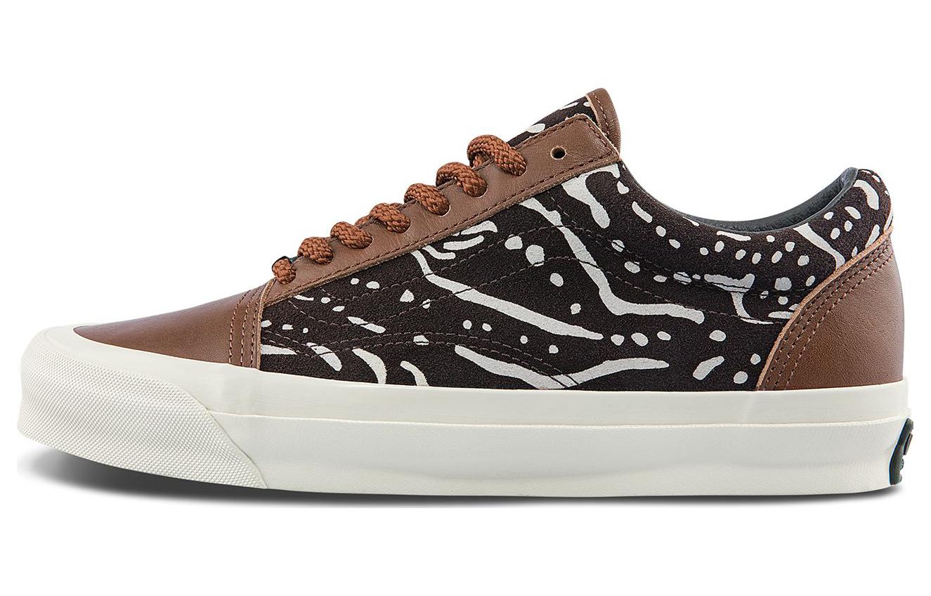 Кеды унисекс Vans OG Old Skool LX черные-коричневые