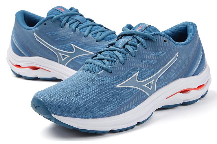 Беговые кроссовки Mizuno Wave Equate 7 серо-голубые, 42 EU