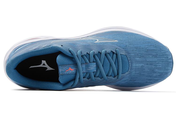 Беговые кроссовки Mizuno Wave Equate 7 серо-голубые, 42 EU