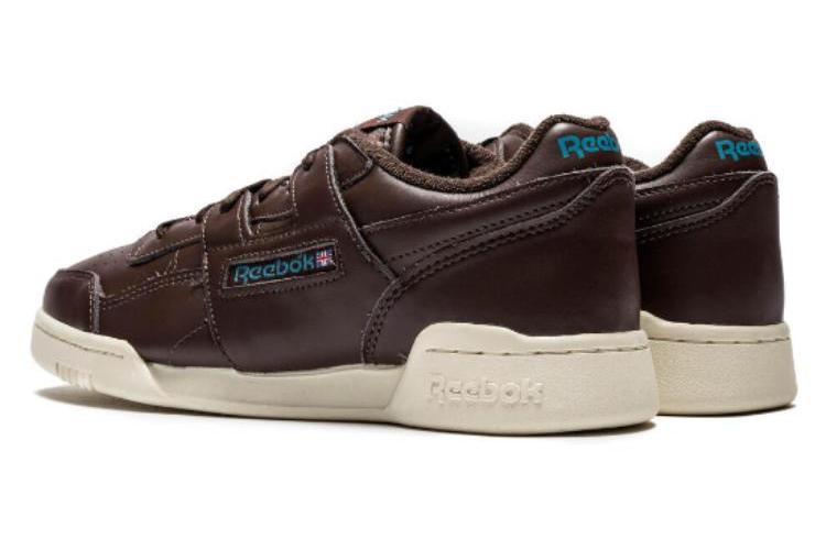 Кеды унисекс Reebok Workout Plus коричневые, 36.5 EU