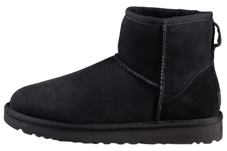 Угги женские UGG Classic Mini II черные
