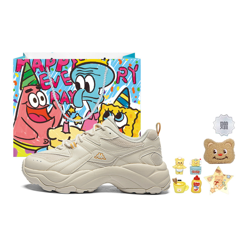 Кроссовки женские Kappa K0D65MC28-027 бежево-жёлтые, 40 EU