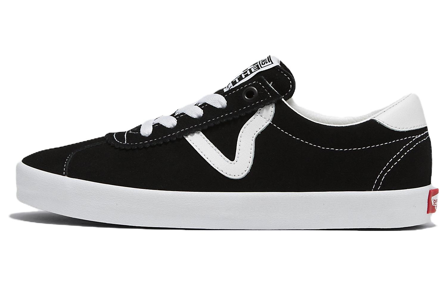 Кеды унисекс Vans Sport Low черные, белые, 36.5 EU