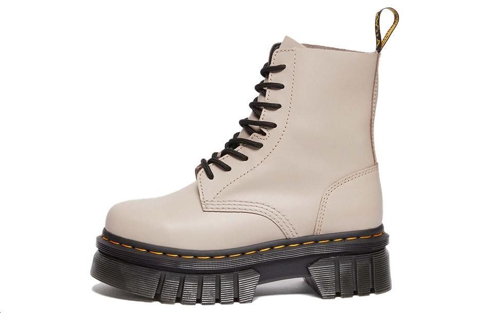 Ботинки женские Dr. Martens Audrick 8 Eye Lux Leather, taupe, 38 EU