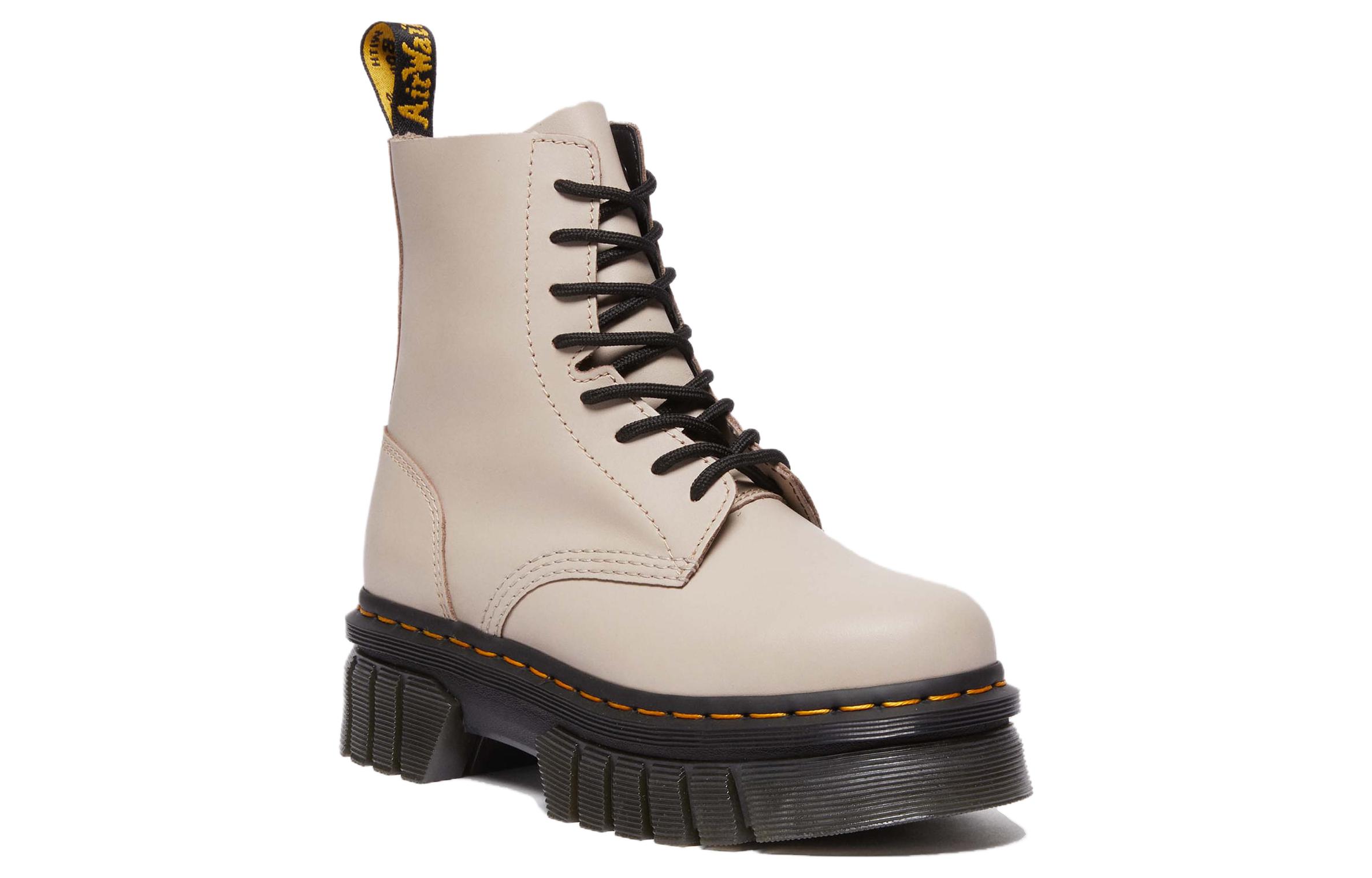 Ботинки женские Dr. Martens Audrick 8 Eye Lux Leather, taupe, 38 EU