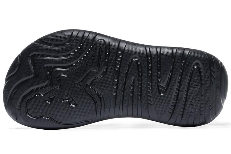 Шлепанцы унисекс Kappa Cool Chip EVA черные, 36 EU